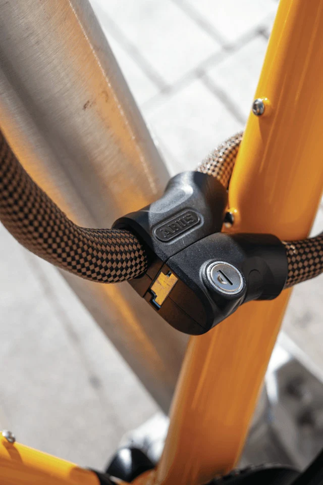 Abus Kettenschloss Infinity Loop 1806/110 Schwarz