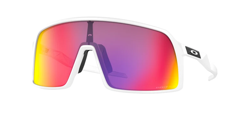 Oakley Sutro Sonnenbrille/Mattweiß/Prizm Road