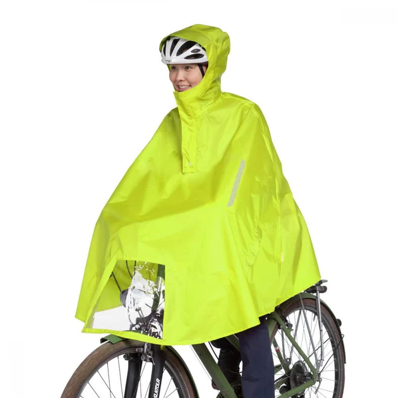 Tatonka Bike Poncho Fahrrad-Regenponcho Größe L Safety Yellow