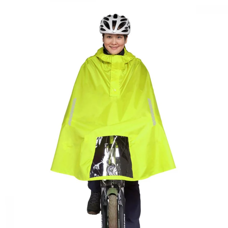 Tatonka Bike Poncho Fahrrad-Regenponcho Größe L Safety Yellow