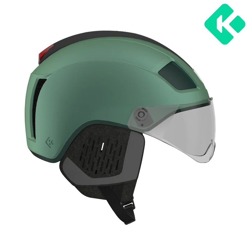 Lazer Nova KC CE-CPSC-NTA LED/Winter-Kit Helm Matte Green Emerald
