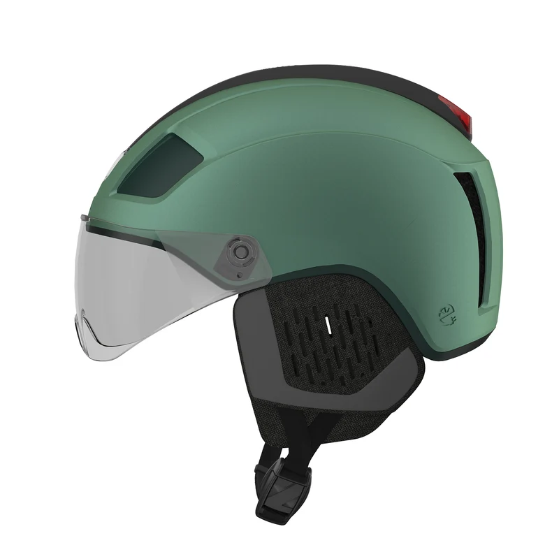 Lazer Nova KC CE-CPSC-NTA LED/Winter-Kit Helm Matte Green Emerald