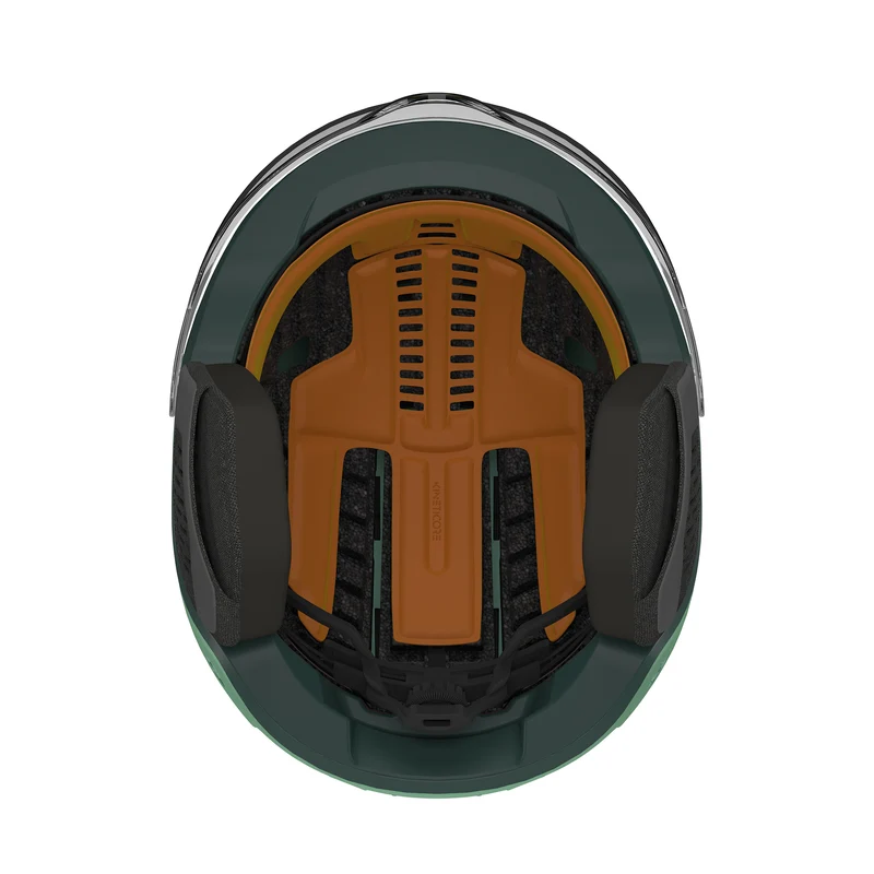 Lazer Nova KC CE-CPSC-NTA LED/Winter-Kit Helm Matte Green Emerald