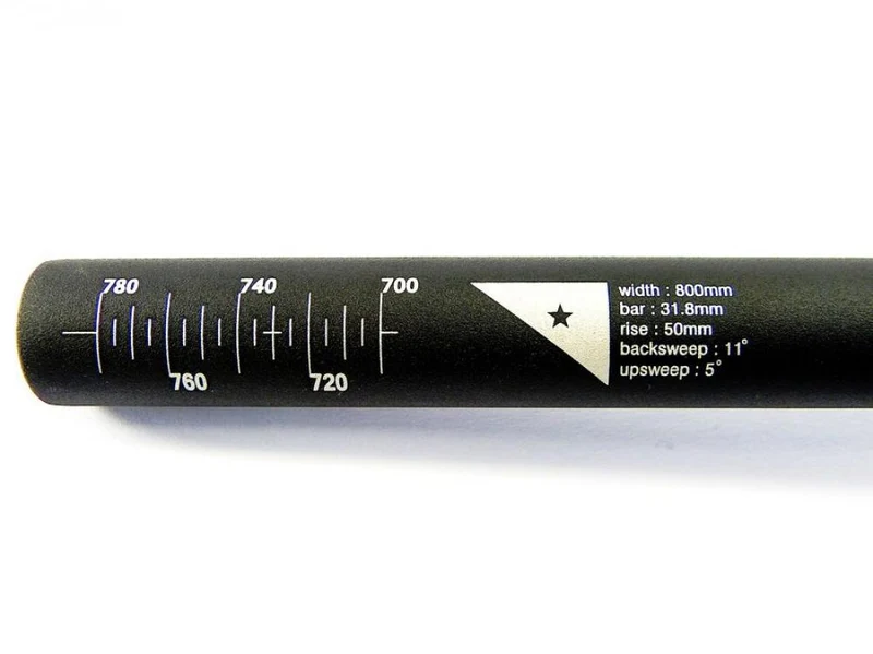NG Sports Sweepee Riser Lenker, 31.8mm, 800x50mm, 11-5, matte black
