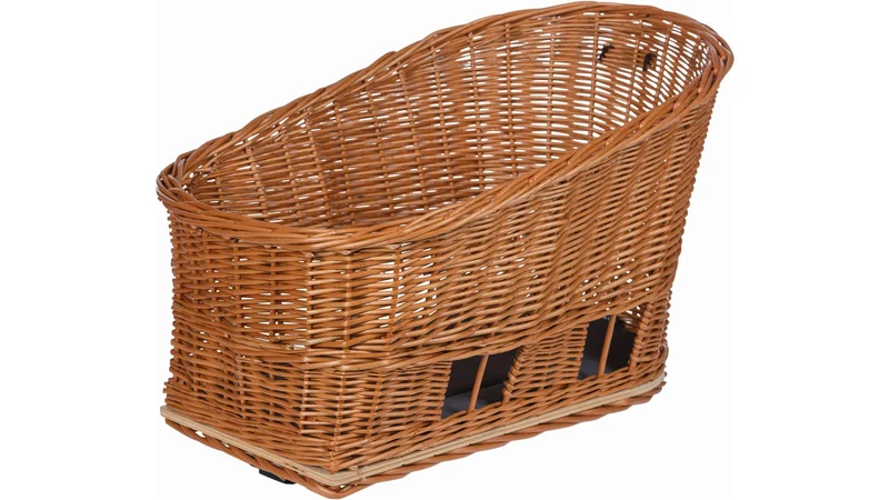 Basil Pasja Mik Hinterradkorb/Tierkorb natural 38 L