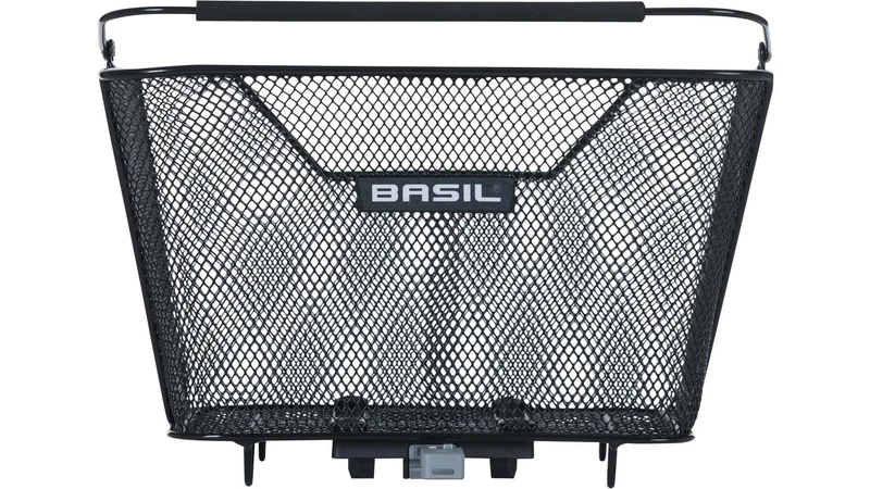 Basil Lesto Mik Gepäckträgerkorb schwarz