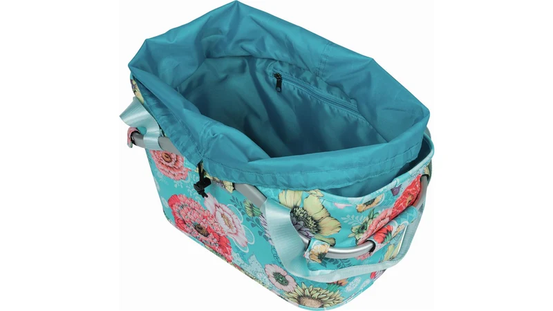 Basil Bloom Carry All Mik Gepäckträgerkorb sky blue 22 L