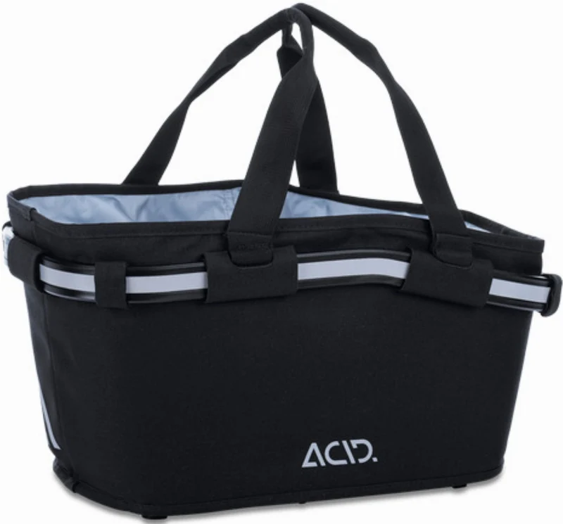 B-Ware - Acid City RILink Gepäckträgerkorb black (Gebrauchtware)
