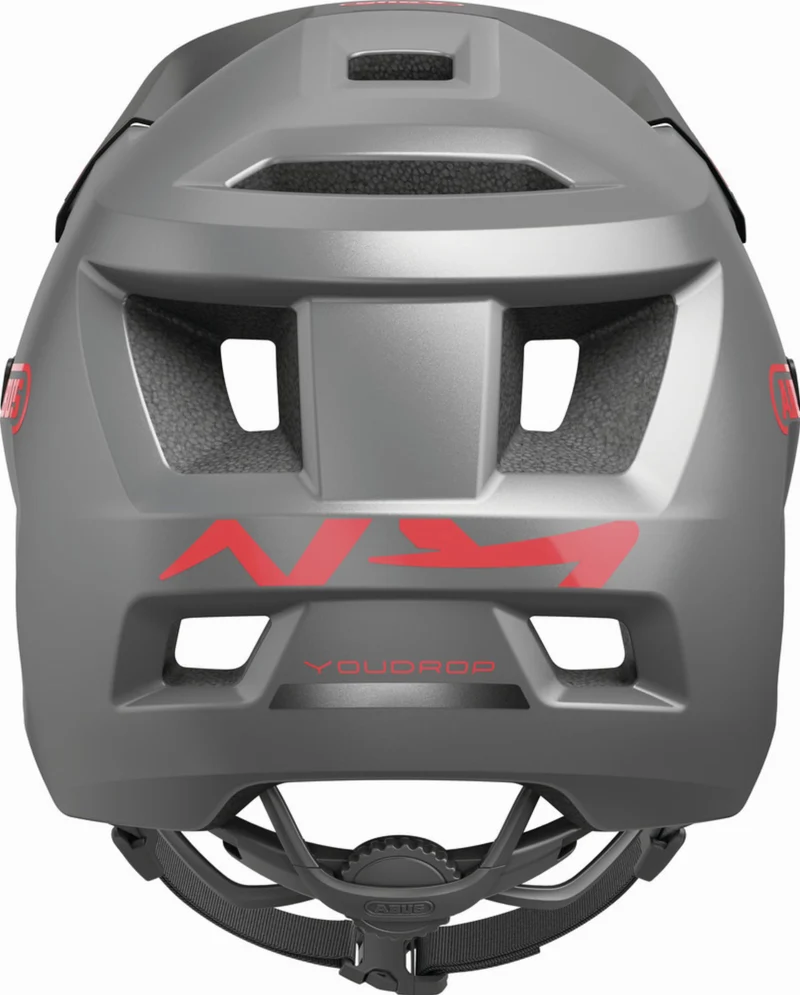 Abus YouDrop Kinder-Helm Ti silver S (48-55 cm)