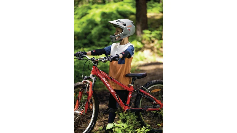 Abus YouDrop FF Kinder-Helm moss green S (48-55 cm)
