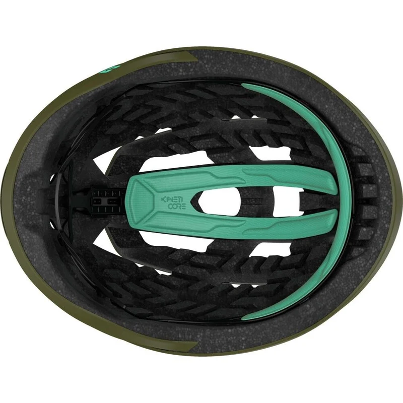 LAZER Helm Z1 KinetiCore Road Matte Pine Green (L) - leichter Aero-Rennradhelm mit Top-Sicherheit