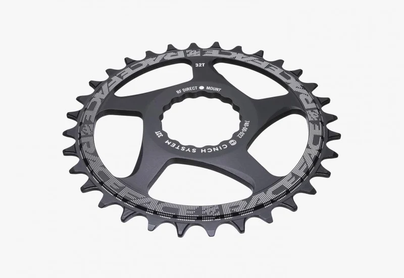Race Face Cinch Direct Mount Kettenblatt 36 Z., 52 mm, schwarz - effizienter Antrieb