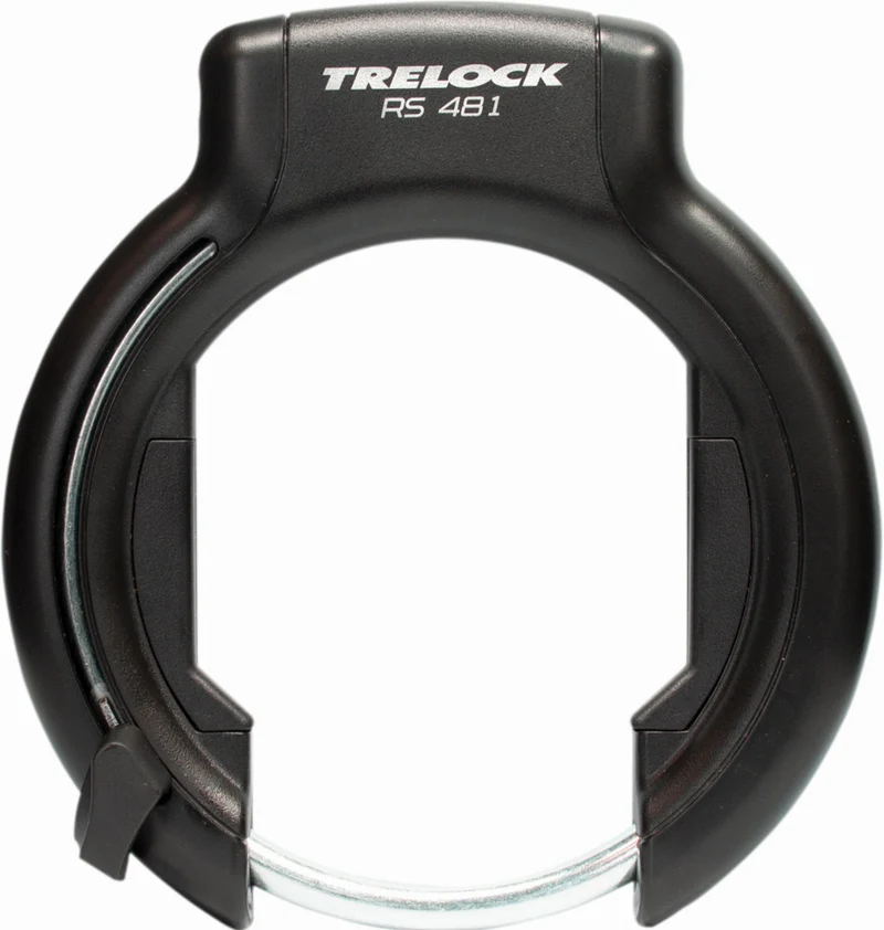 Trelock RS 480 NAZ BAL + ZR 355 Rahmenschloss inkl. Einsteckkette + Satteltasche schwarz 100 cm