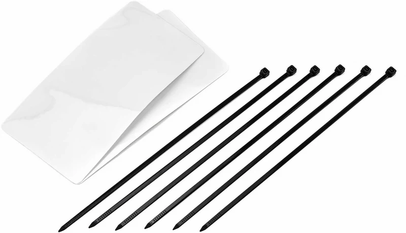 B-Ware - Acid Schutzblech Mud Blocker hinten lang black 95 x 605 mm (Gebrauchtware)