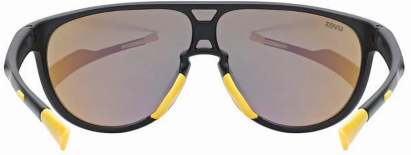 Uvex Sportstyle 515 Kinderbrille black matt/mirror yellow