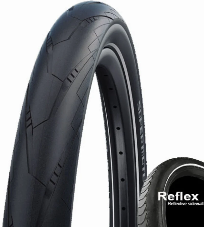 Schwalbe Super Moto DD, RaceGuard, Performance Line, Tube, MicroSkin Drahtreifen 20" Addix black-reflex 62-406