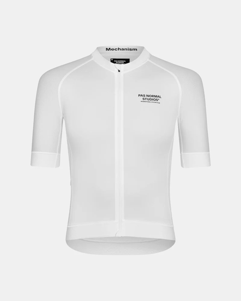 Pas Normal Studios Mechanism Kurzarm Trikot Herren Weiß