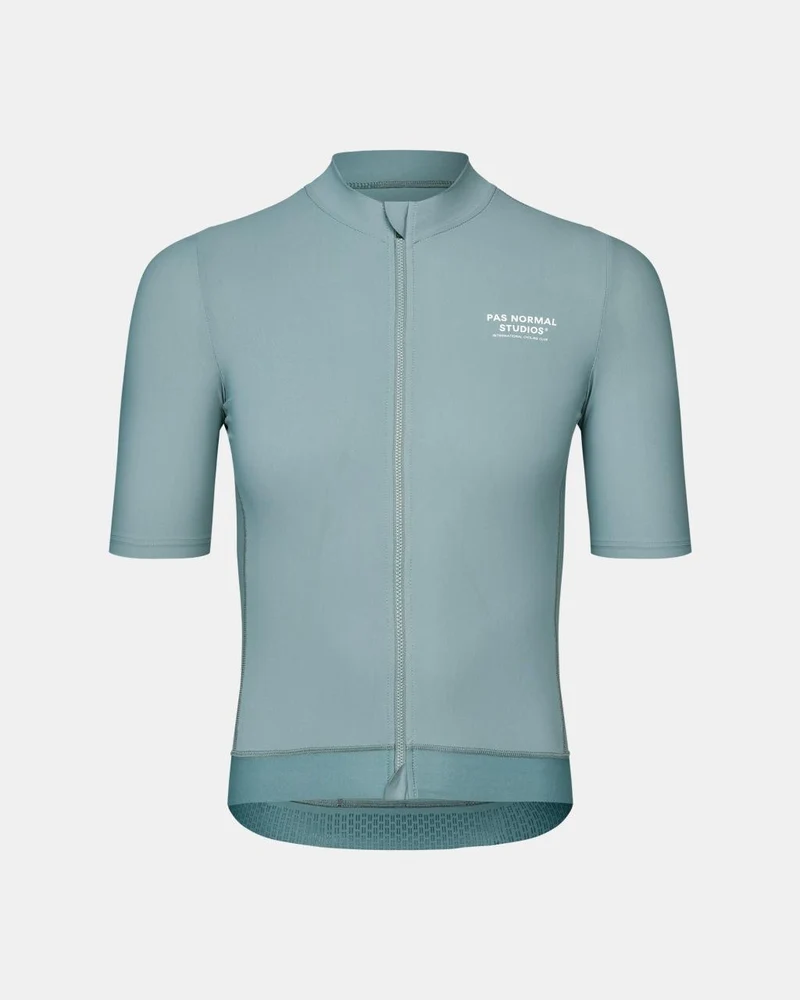 Pas Normal Studios Essential Kurzarm Trikot Herren Kalkblau