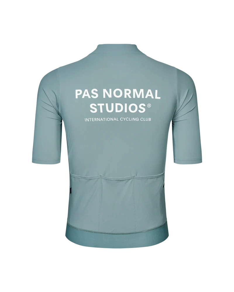 Pas Normal Studios Essential Kurzarm Trikot Herren Kalkblau