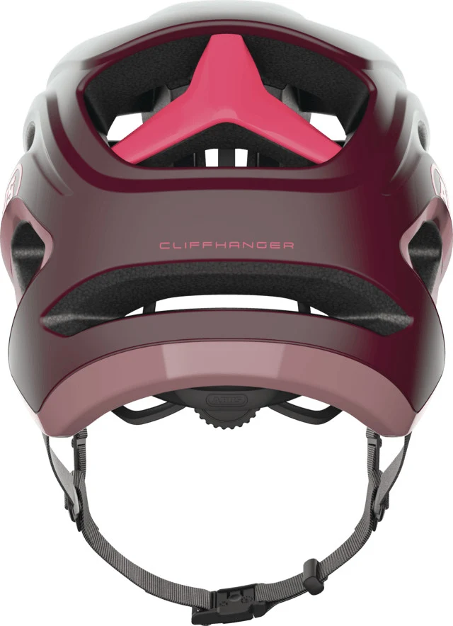 Abus Cliffhanger MTB-Helm Wildberry Red