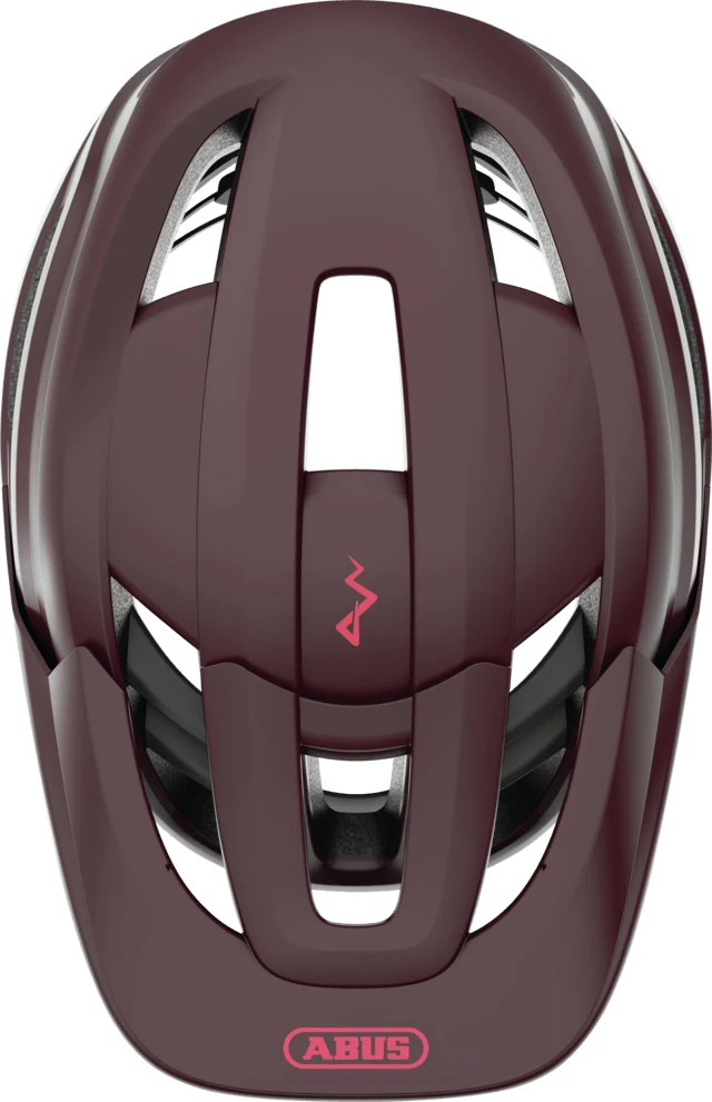 Abus Cliffhanger MTB-Helm Wildberry Red