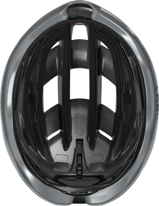 Abus Airbreaker 2.0 Rennradhelm Graphite Silver
