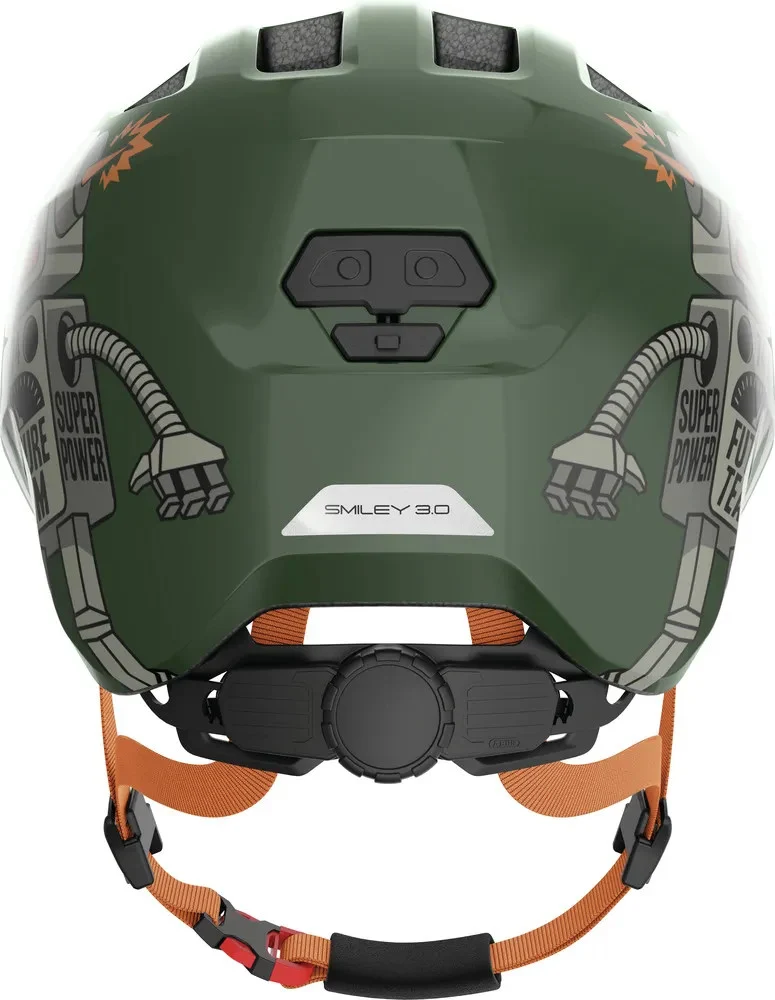 Abus Smiley 3.0 Kinderhelm Green Robo