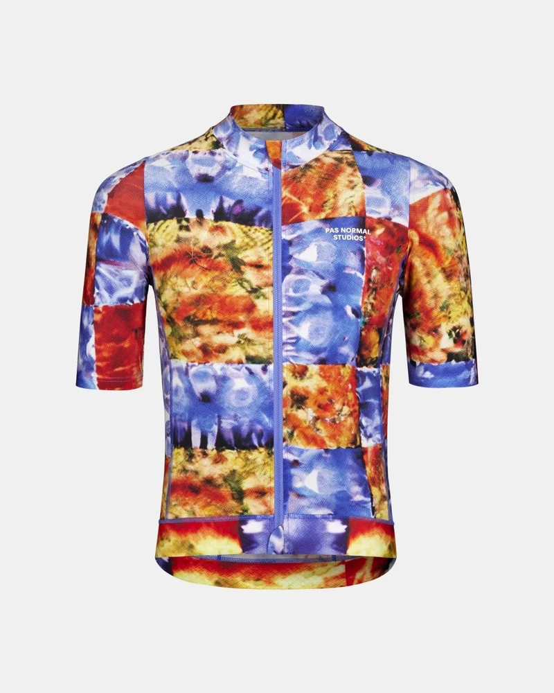 Pas Normal Studios Essential Kurzarm Trikot Herren Kaleidoskop Multi