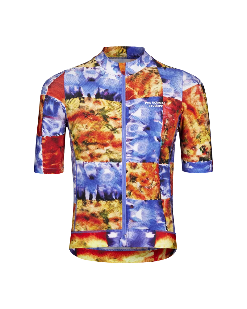 Pas Normal Studios Essential Kurzarm Trikot Herren Kaleidoskop Multi