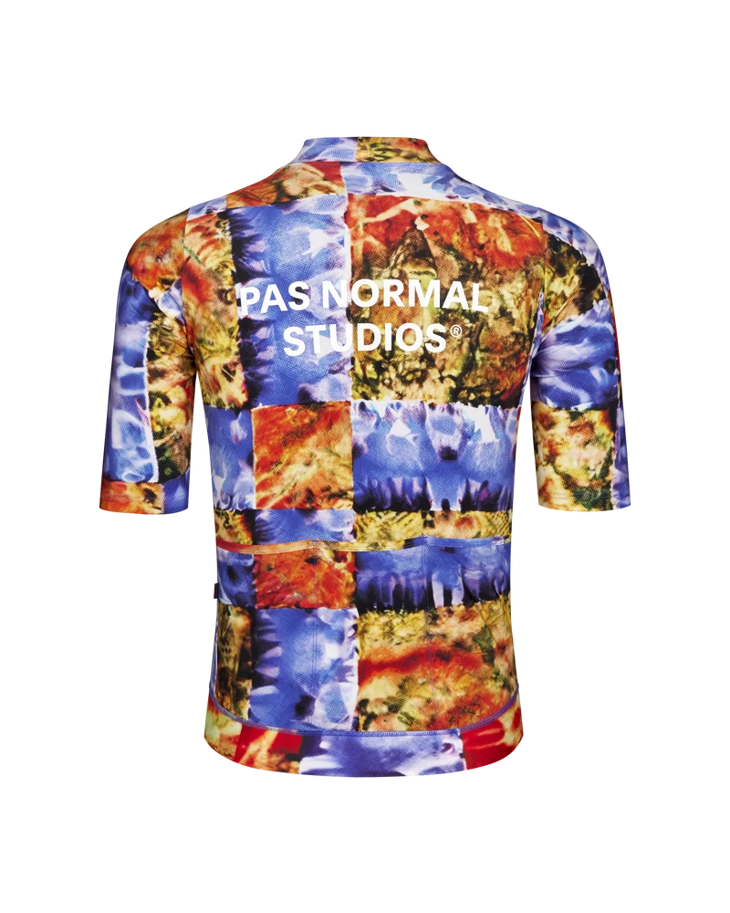 Pas Normal Studios Essential Kurzarm Trikot Herren Kaleidoskop Multi