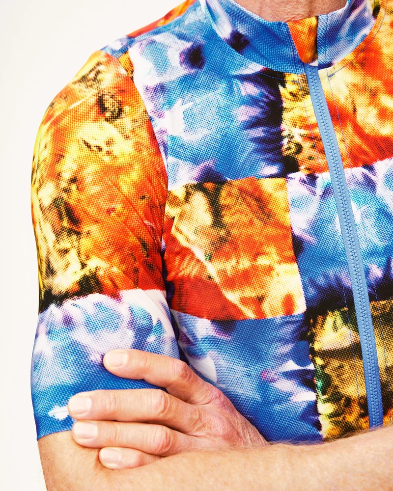 Pas Normal Studios Essential Kurzarm Trikot Herren Kaleidoskop Multi