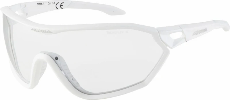Alpina S-Way V Sportbrille white matt