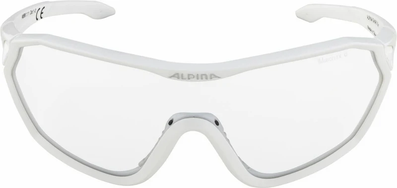 Alpina S-Way V Sportbrille white matt