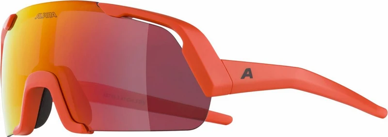 Alpina Rocket Youth Jugendbrille pumpkin orange matt/mirror yellow