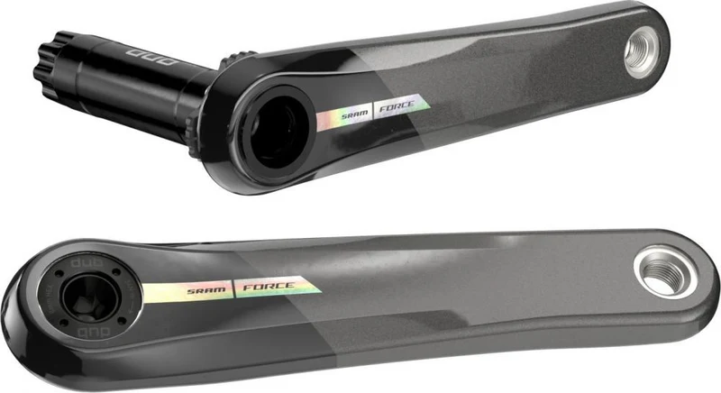 SRAM Force AXS Kurbelarme 177,5 mm DUB Wide - steife Carbon-Kurbel für maximale Antriebsleistung