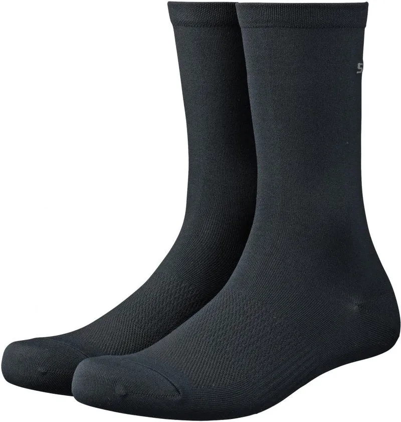 SHIMANO PERFORMANCE SOCKS BLACK Größe 41-43 BLACK - atmungsaktive Radsocken