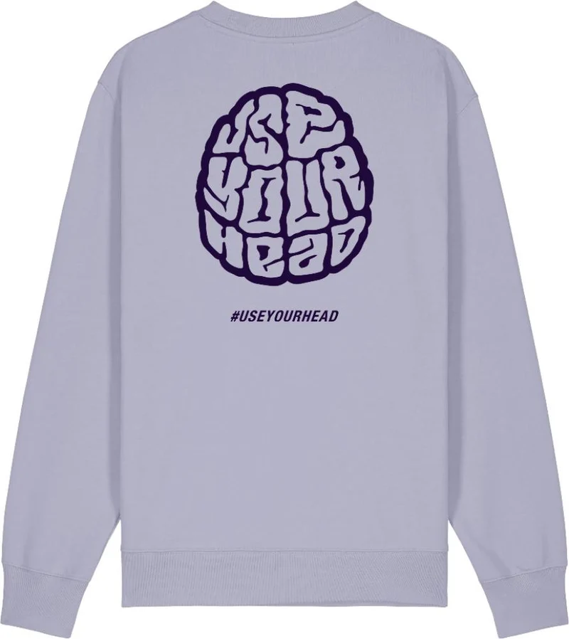 LAZER UYH Campaign Sweater L Lavendel - komfortabler Freizeit-Pullover in moderner Ausführung