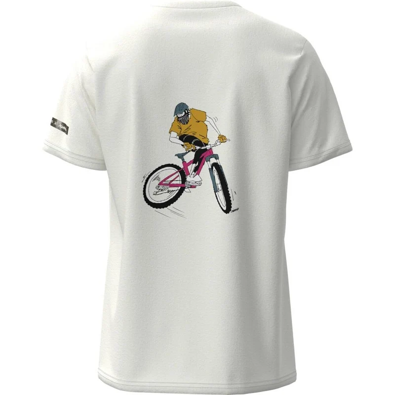 SHIMANO Sentiero Ltd. T-Shirt White MTB S - atmungsaktives Bike-Shirt für Trail & Alltag