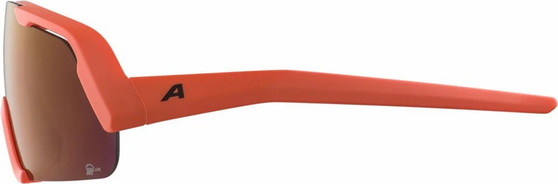 Alpina Rocket Youth Q-Lite Jugendbrille pumpkin orange matt/mirror red