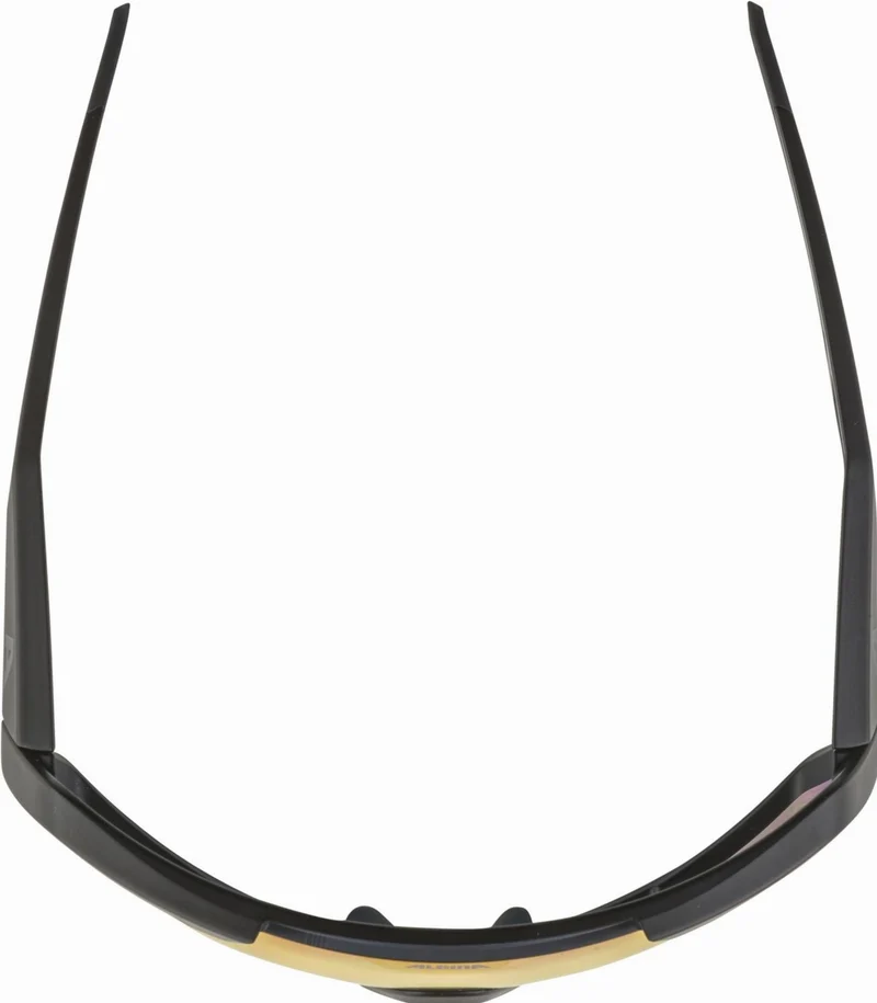 Alpina Rocket QV Sportbrille black matt/mirror rainbow