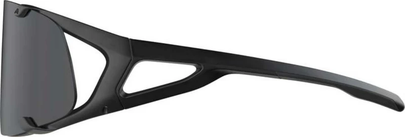 Alpina Hawkeye Q-Lite V Sportbrille black matt/purple