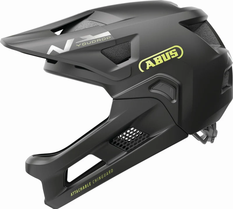 Abus YouDrop FF Kinder-Helm velvet black S (48-55 cm)