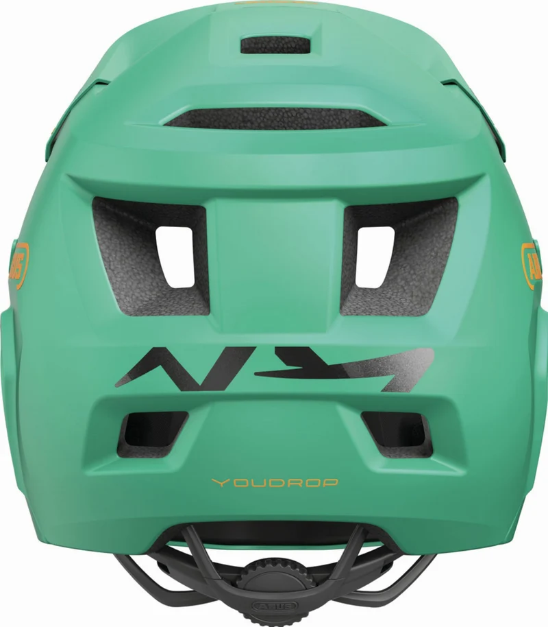 Abus YouDrop FF Kinder-Helm sage green S (48-55 cm)