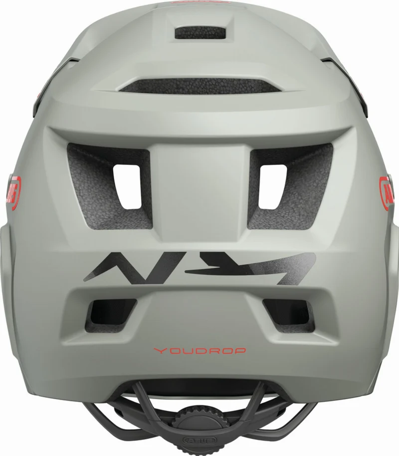 Abus YouDrop FF Kinder-Helm chalk grey S (48-55 cm)