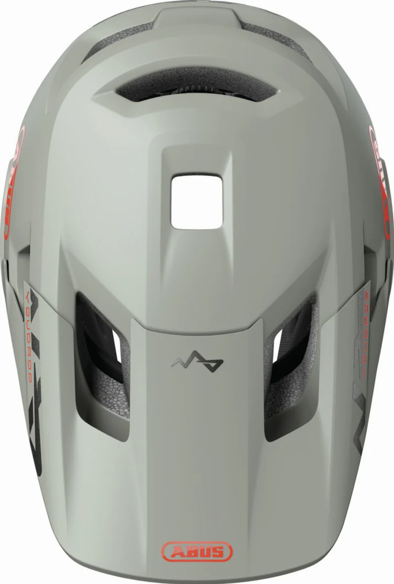 Abus YouDrop FF Kinder-Helm chalk grey S (48-55 cm)