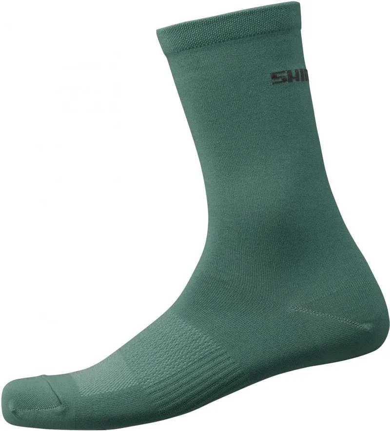 SHIMANO PERFORMANCE SOCKS SAGE GREEN Größe S/M GREEN - atmungsaktive Radsocken