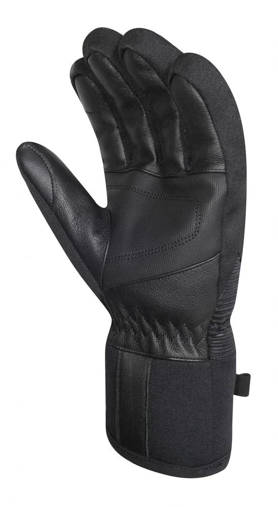 CHIBA Olympic II - wasserdichte, warme Radhandschuhe schwarz, Größe 7