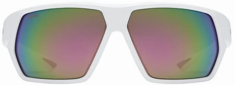 Uvex Sportstyle 238 Sportbrille white matt/mirror pink