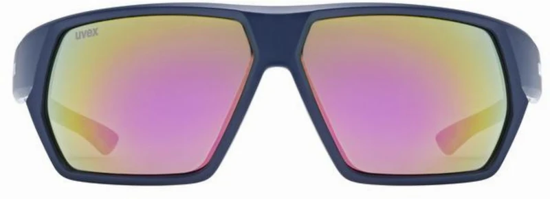 Uvex Sportstyle 238 Sportbrille deep space matt/mirror red