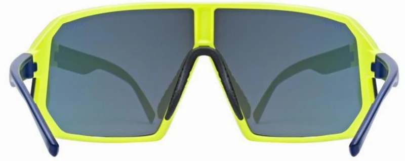 Uvex Sportstyle 237 MTB Brille blue yellow/mirror blue